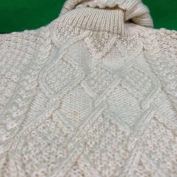 🔥J CREW Wool Fisherman🔥Style Turtleneck - Picture 6 of 6